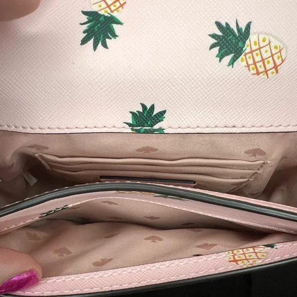 Kate Spade SET Staci Square Pineapple with matching card holder - Picture 10 of 13